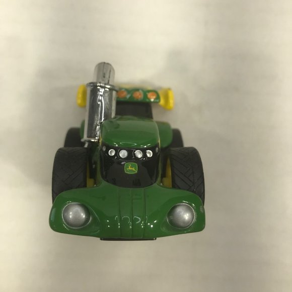 John Deere Toys Lot Of 3 John Deere Tractors Preowned Large One